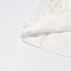 High Waist Slimming Jacquard Tassel Design Skirt