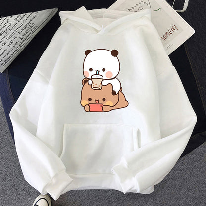 Bubu And Dudu Hoodies For Women Aesthetic Graphic Fun Kawaii