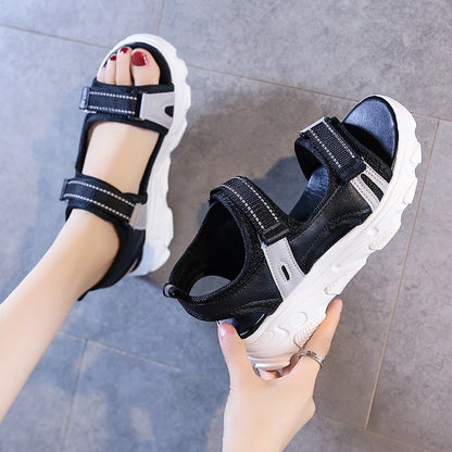 Summer New Casual Platform Student Beach Sandals For Women