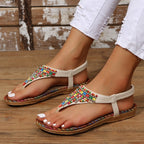 Bohemia Style Clip Toe Sandals Shoes