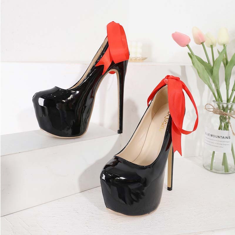 Women's Fashion Water Platform Stiletto High Heel Pumps