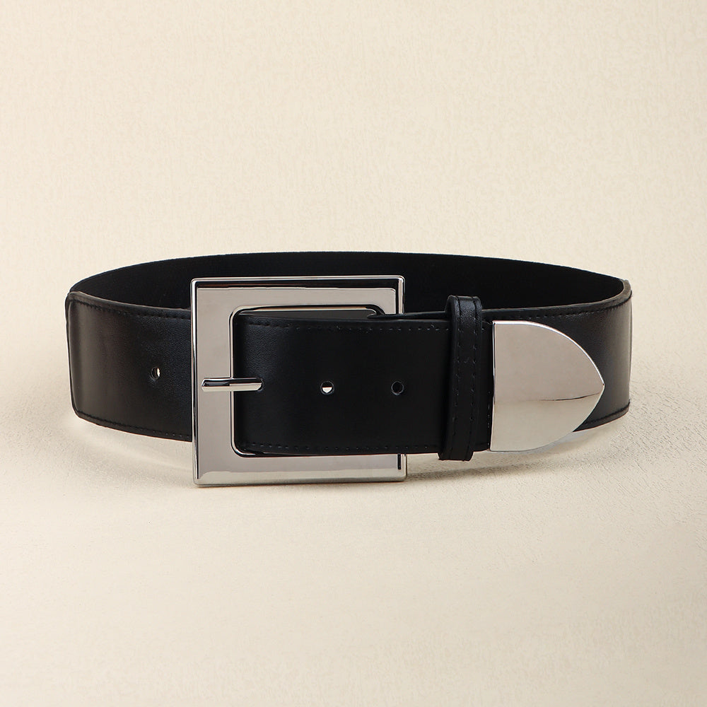 Women's Elastic Needle Buckle Belt