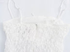 Summer Lace Slimming Slip Dress Lace Skirt