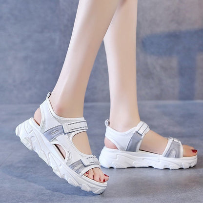 Summer New Casual Platform Student Beach Sandals For Women