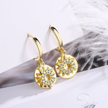 Ins Style Temperament European And American Earrings Ear Jewelry Women