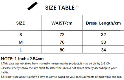 Women's Fashionable Low Waist Pleated Skirt