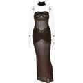 Solid Color Fashion High-end Slim Fishtail Dress