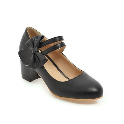 Ladies Fashion Personality New Buckle Pumps